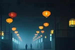 双城夏末剧照，两座城市共用的楼道转角